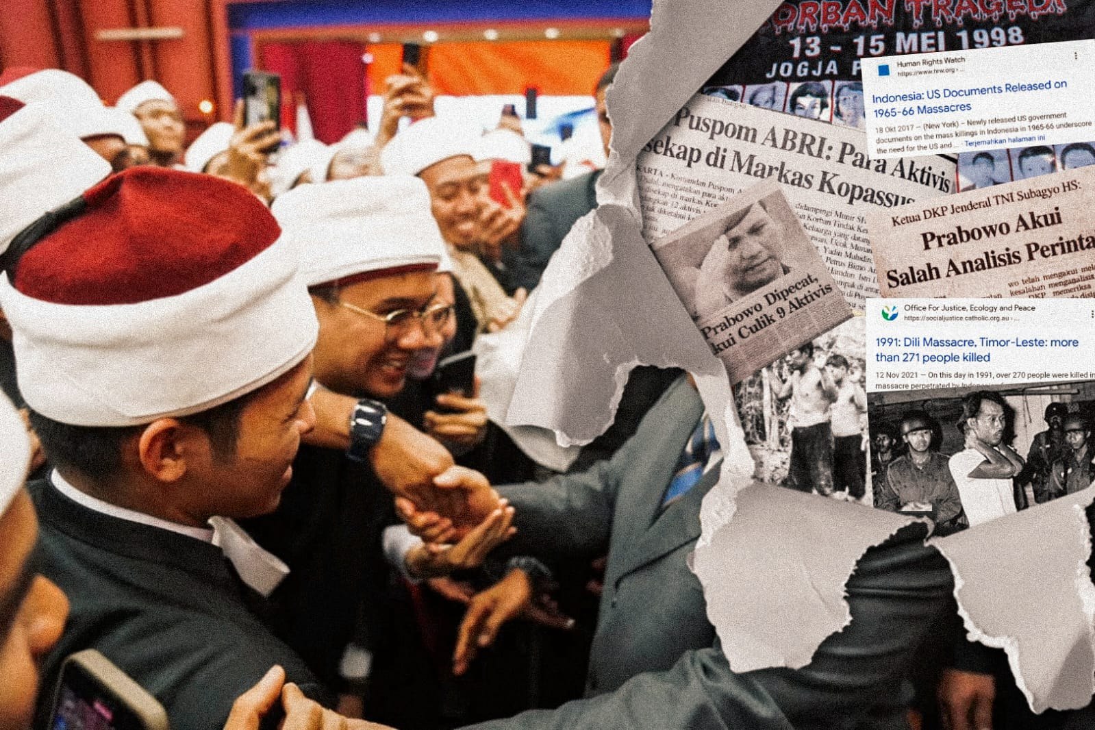 Berebut Tangan Berdarah Sang Penjahat HAM